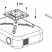 Крепление для проектора PRG35A